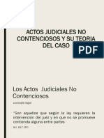 Actos Judiciales No Contenciosos PDF