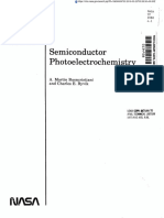 NASA Semiconductor Electrophotochemistry 1983