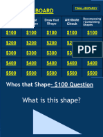 Geometry Jeopardy