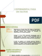 Tema 4. Diseño Experimental para Un Factor