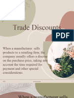 Trade Discount