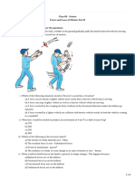 Forces & Motion Sheet