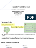 Lecture 1 Vectors