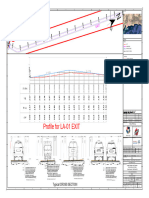 Profile For LA-01 EXIT: Typical Cross Section