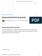 Rheumatoid Arthritis Drug Guide 2023