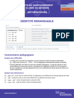 Tests-Positionnement Seconde Math 6-Identite-Remaquable 1083612