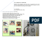 Connecting Peripherals of A Personal Computer