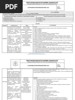 Actividades de Recuperaciones Finales Sociales Septimo 2022