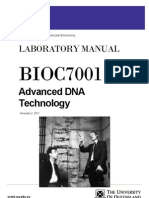 BIOC7001 - Advanced DNA Techniques 2011 - FINAL