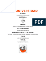 Industria Limpia y Calidad Ambiental en Una Empresa