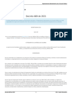 Cajas de Compensación Familiar - Decreto 689 de 2021 - Fomento y Desarrollo Empresarial