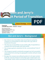 STM - Ben and Jerrys Case Study - Group 7 - Final