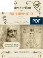 1 Introduction To Art and Humanities