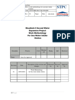 52535-PRE-HAT-380-300-0001-work Methodology For Seawater Intake Station