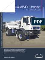 MAN TGM 4x4 Spec Sheet