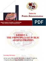 Intro To Public Administration 1 1