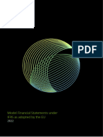 Model Financial Statements Under IFRS As Adopted by The EU 2022 - Deloitte