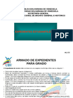 Expedientes Ubv