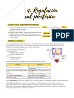 T.4 Regulación Visceral Periférica