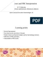 FBC Analysers and FBC Interpretation