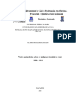 BRASIL - Visões Naturalistas Sobre Os Indígenas Brasileiros Entre 1880 e 1910