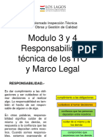 Sesion 03 y 04 Responsanbilidad Tecnica y Marco Legal ITO