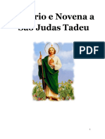 Novena e Rosário A São Judas Tadeu