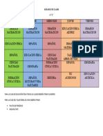 Horario de Clases