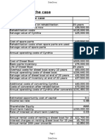 Economy Shipping Case Answers