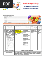 1er Grado Material Día 4 Cyt Los Alimentos Saludables Previenen Enfermedades Unidad 8 Semana 1