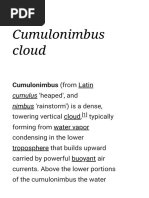 Cumulonimbus Cloud