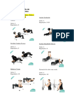 Rotina de Exercícios de Ginástica