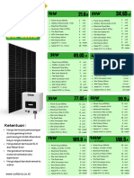 Pricelist Brosur 2022