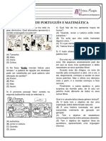 Simulado de Português e Matemática 1