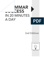 GRAMMAR SUCCESS in 20 Minutes A Day 2nd Ed (Teachers Room, Grammar)