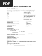 Calcul Du Filtre À Charbon Actif