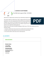 Score Report - Cibil Dashboard