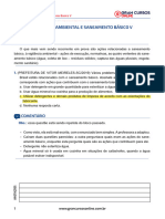 Vigilância Ambiental E Saneamento Básico V: Atenção