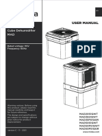 Cube Dehumidifier User Manual