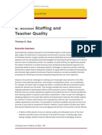 School Staffing and Teacher Quality