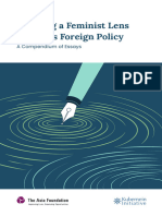 Applying A Feminist Lens To Indias Foreign Policy A Compendium of Essays