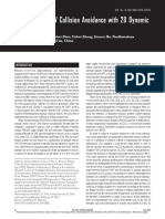 Vision-Based UAV Collision Avoidance With 2D Dynamic Safety Envelope