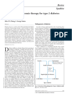 Oral Antihyperglycemic Therapy For Type 2 Diabetes Mellitus: Review Synthèse