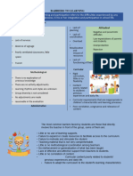 Infographic Learning Barriers