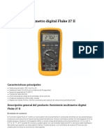 52-53-Data Sheet - Resistente Multímetro Digital Fluke 27 II