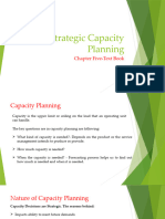 Strategic Capacity Planning