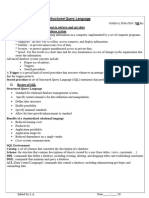 Use Advanced Structured Query Language: Module Title: Nominal Duration