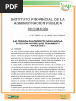 Material de Lectura 3. Las Principales Corrientes Sociológicas PDF