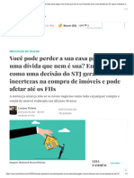 Você Pode Perder A Sua Casa para Pagar Uma Dívida Que Nem É Sua - Entenda Como Uma Decisão Do STJ Gera Incertezas Na Compra de Imóveis e Pode Afetar Até Os FIIs - Seu Dinheiro