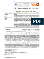 Behavioural Analysis of Iron Ore Tailings Through